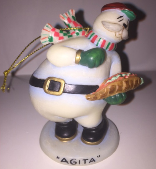 “Agita” Snowpeople Ornament